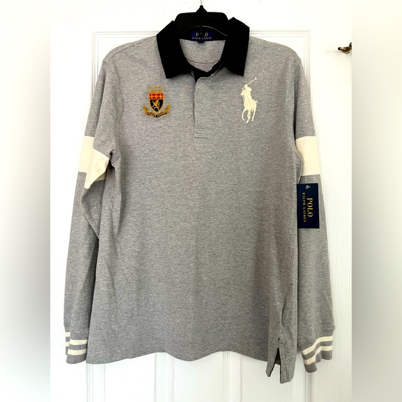 Polo Ralph Lauren Other - Polo by Ralph Lauren Gray Long Sleeve Shirt
Young men’s 18-20 XL